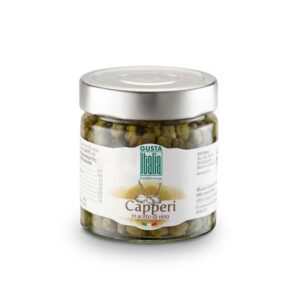 Capers in wine vinegar